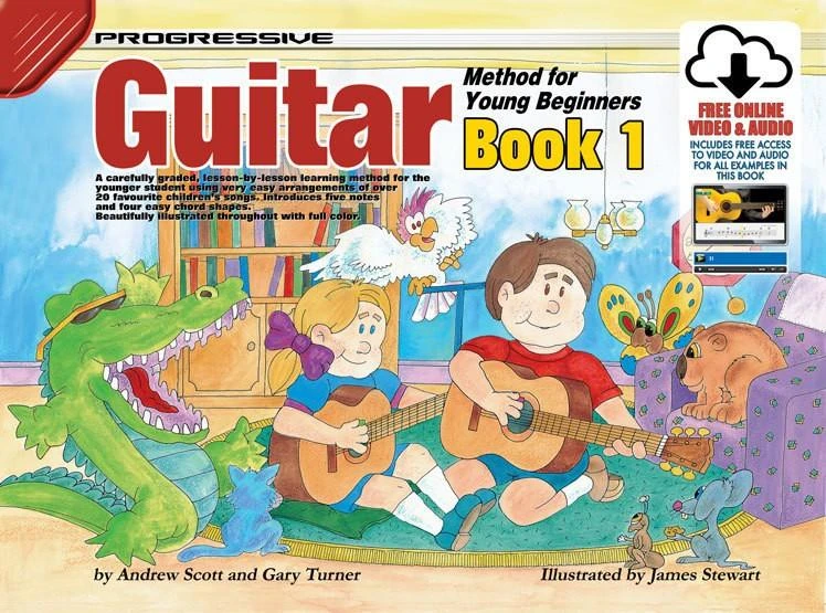 Progressive guitar method for young beginners book 1
